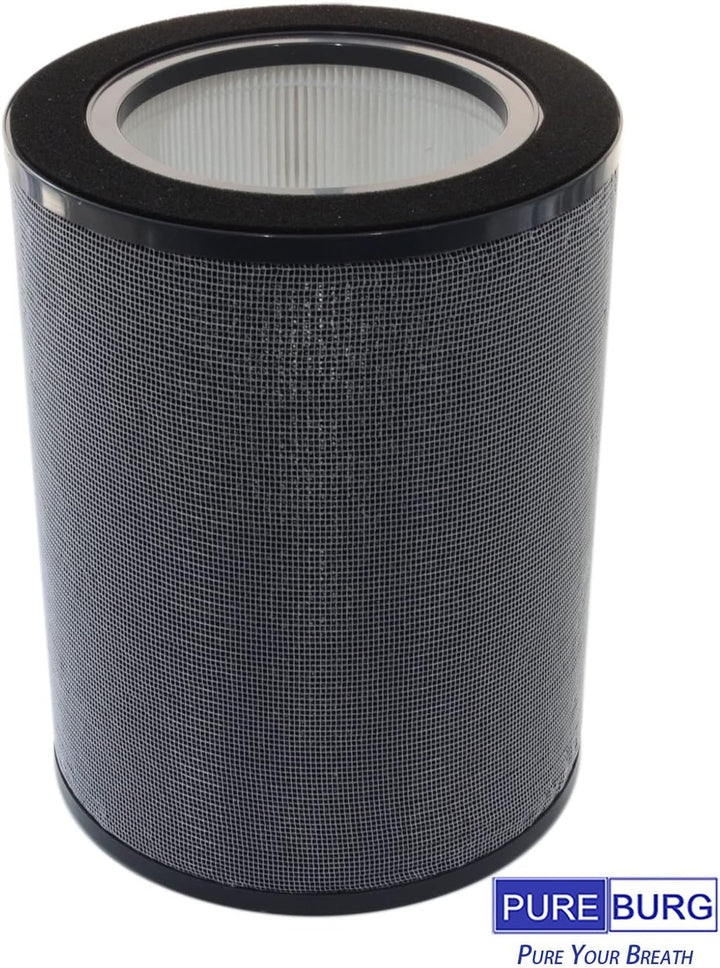 PUREBURG Ersatz-True-HEPA-Filter, kompatibel mit Aiibot A500 Luftreiniger,H13 Luftreinigender Staub
