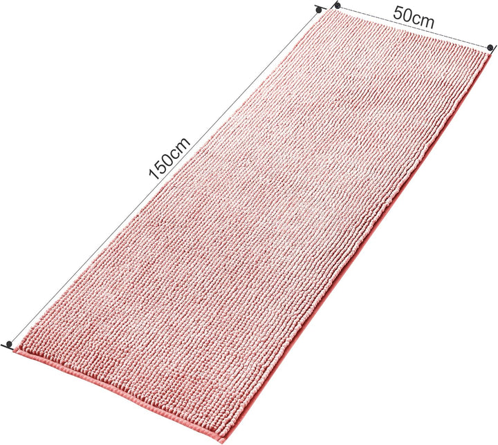Badematte rutschfest | Als Badteppich Set kombinierbar | Badezimmer-Teppich Bad-Vorleger waschbar au
