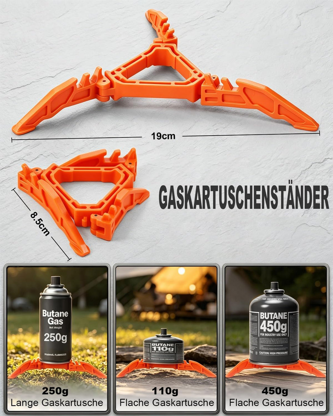 AUTOPkio Camping Geschirr Set für 1-2 Personen mit Mini Campingkocher, Faltbare Aluminium Camping Ko