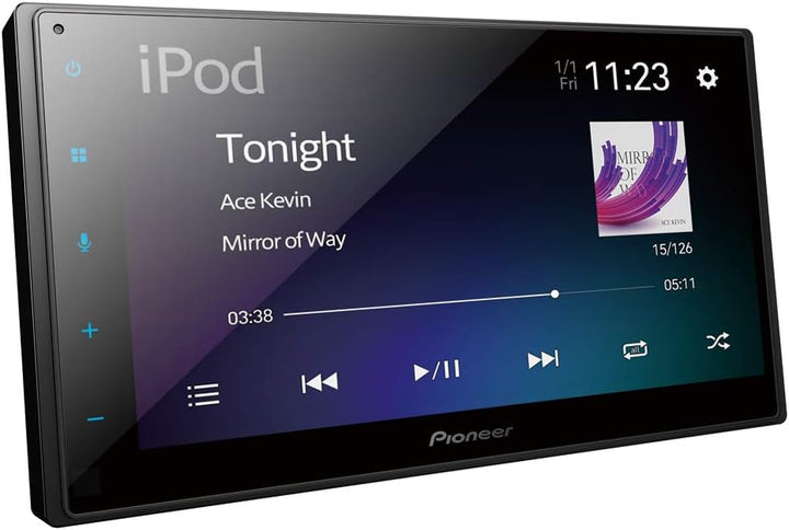 Pioneer SPH-DA160DAB-F, 6,8" 2-DIN-Mediareceiver mit Apple CarPlay, Android Auto, DAB+ und Bluetooth