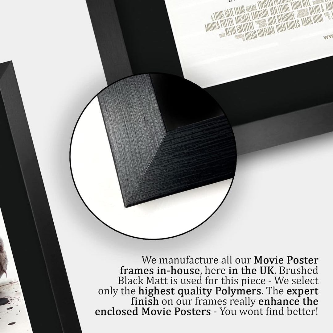 HWC Trading FR A3 Saw 1 Geschenke Geduckter Poster Signiertes Autogramm Foto für Fans von Film Memor