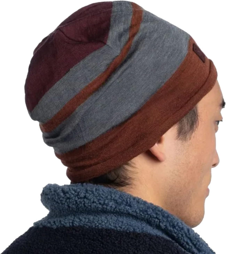 Buff Merino Move Beanie 31 Grau, 31 Grau