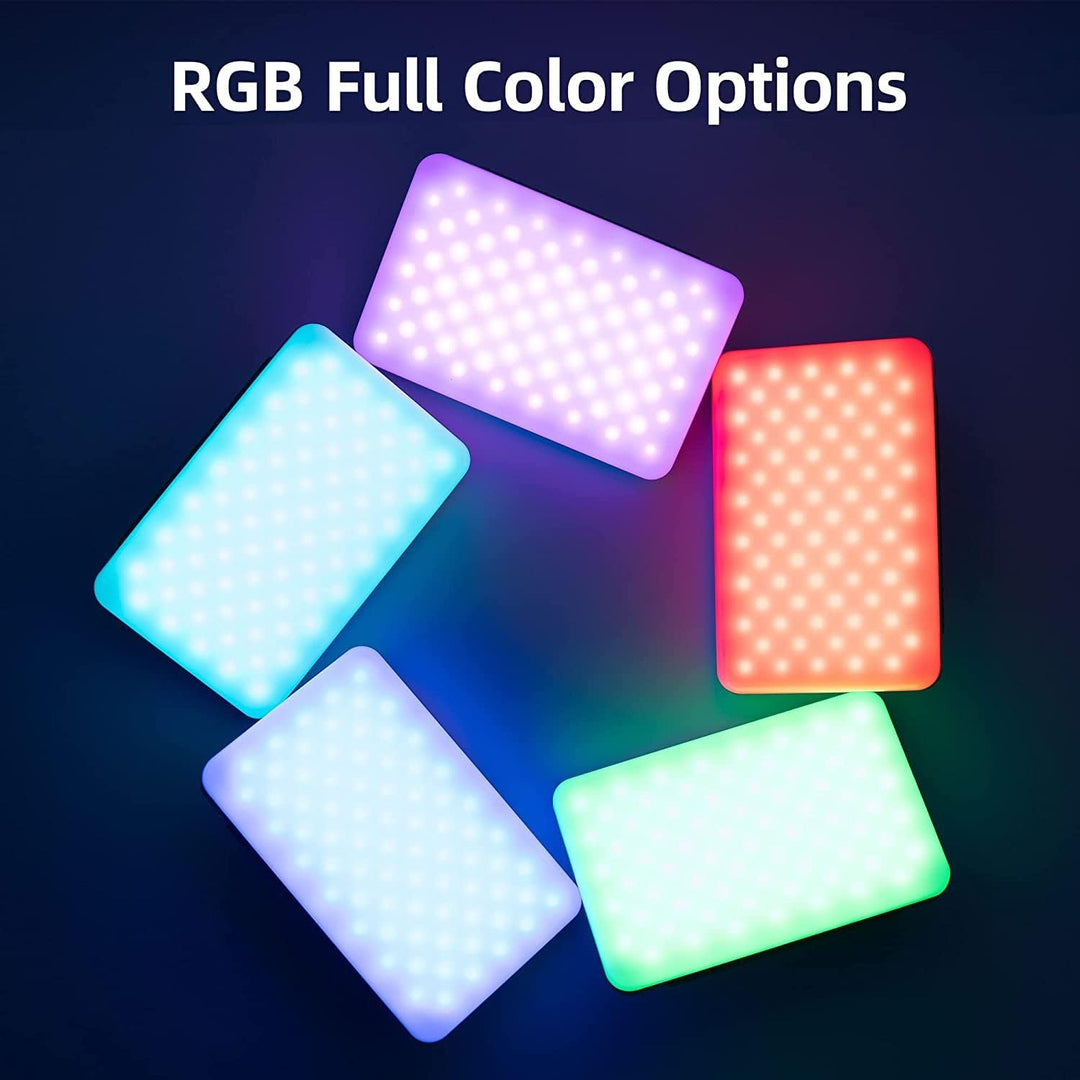 VILTROX RGB LED Panel Licht auf Kamera Fotografie Videolicht 2600K-6800K dimmbare Video Beleuchtung