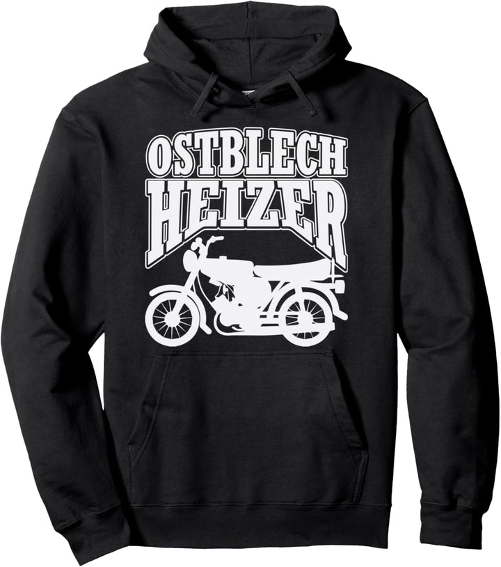 Simson S51 Teile Ostblech Heizer Moped Pullover Hoodie