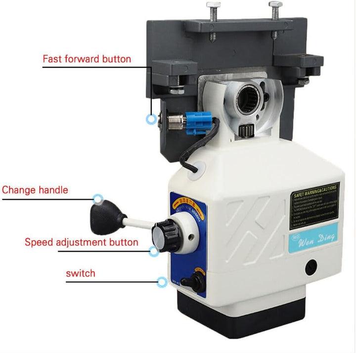 220V AL-310 Vorschubapparat für Fräsmaschine X-Achse 450in.ib 200 U/min, AL-310 X-Achse horizontaler