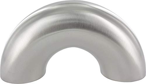 180° Bogen zum Anschweissen, für Rohr ø 42,4mm, Wandstärke 2,0mm, geschliffen