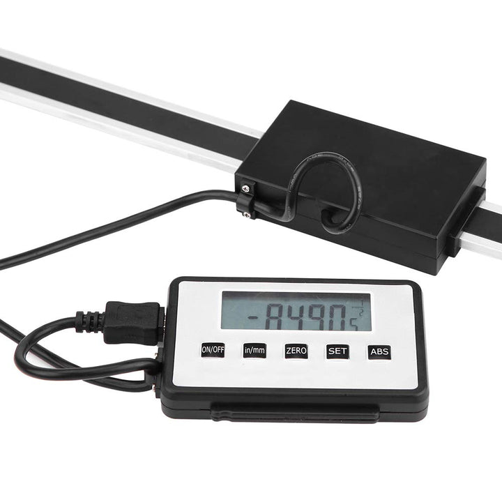 Digitalanzeige-Kit, 0–600 Mm Genaue Anzeigeskala, Digitale Lineare Skala, LCD-Anzeigekit für Fräsmas
