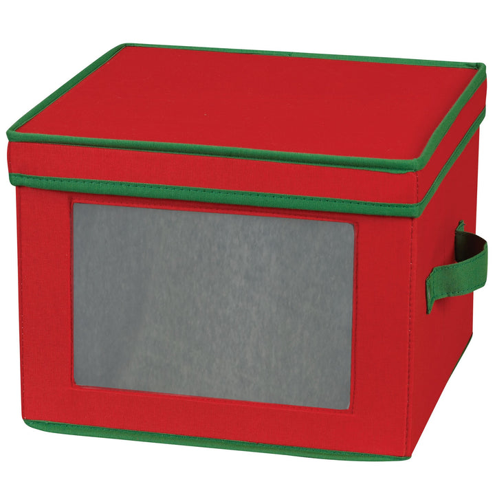 Household Essentials Aufbewahrungsbox, Polyester, rot, Einheitsgrösse Teller, Teller