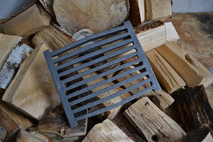 SEZAM 23,5 x 19,5 cm Gussrost Ofenrost Ascherost Kaminrost passend Kaminofen Tafelrost Rost Ofengitt