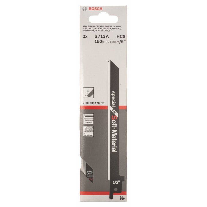 Bosch Zubehör 2608635176 Säbelsägeblatt S 713 A