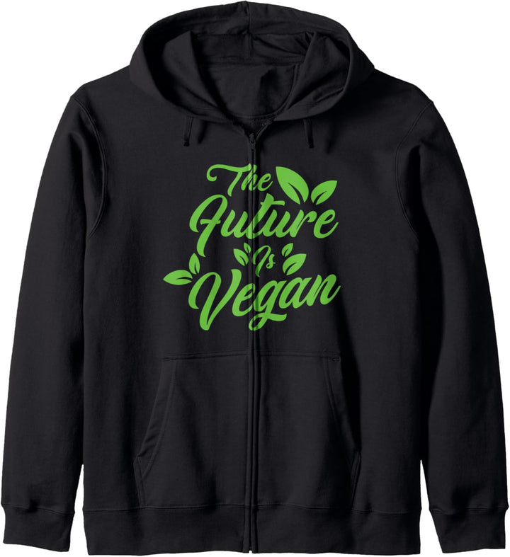 Vegan Veganismus Gemüse Veganer Geschenk The Future Is Vegan Kapuzenjacke