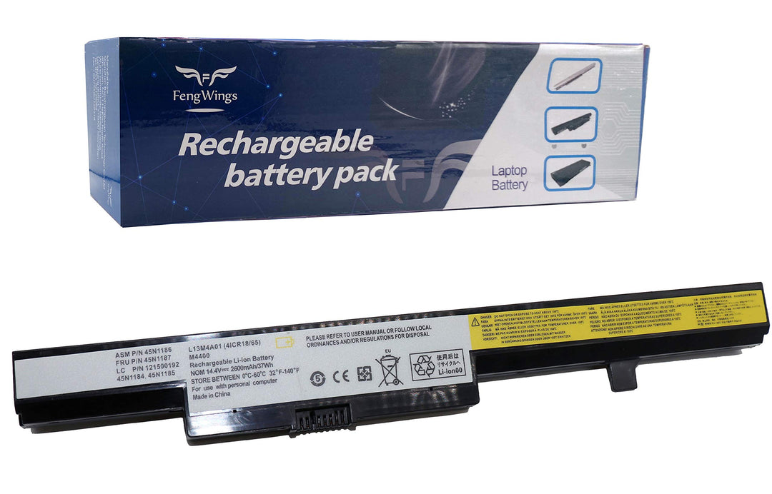 FengWings® L13L4A01 L13M4A01 L13M4A01, 14.4V 2200mAh Ersetzen für Lenovo B40-30 B40-50 B40-45A B40-7
