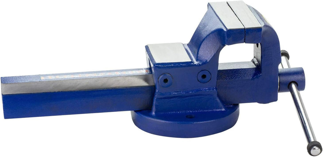 Stahl Guss Schraubstock mit Amboss + Befestigungsmöglichkeit 125 mm parallel