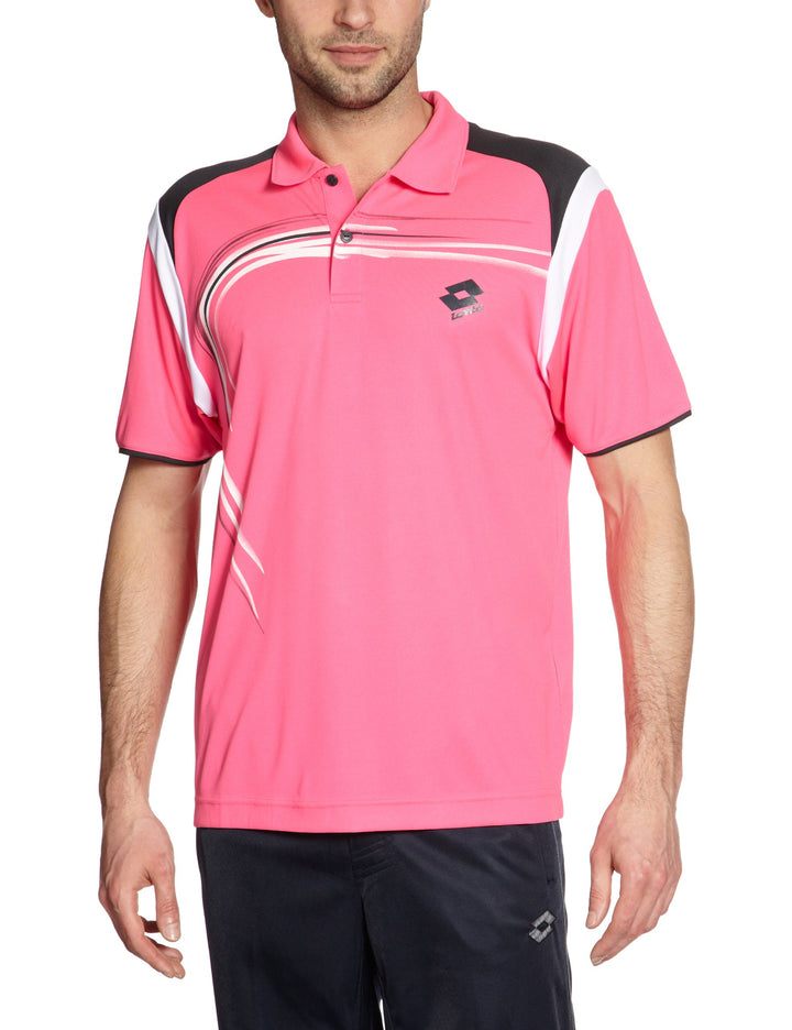 Lotto Sport Herren Polo Short Sleeve Trail L Fluo Gloss, L Fluo Gloss