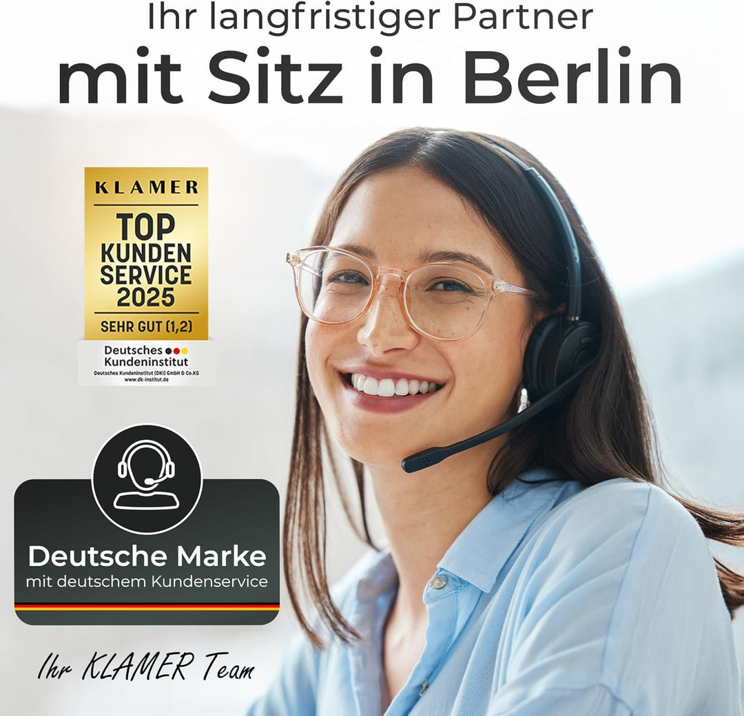 KLAMER 3D Standventilator leise mit Fernbedienung, Ventilator mit 15 Geschwindigkeitsstufen, 4 Windm