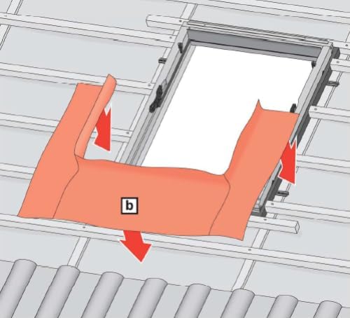 BAUBAY Dämm- und Anschluss-Paket für Dachfenster 78 x 140 FAKRO, OptiLight, ARON, Solstro, RoofLITE+