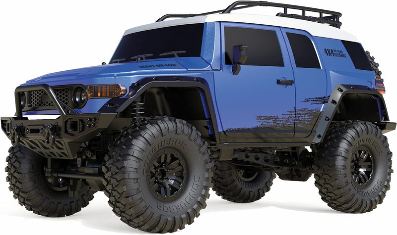 Amewi 22591 Dirt Climbing SUV CV Crawler 4WD 1:10 RTR blau, inkl. Fernsteuerung, Akku, Ladegerät