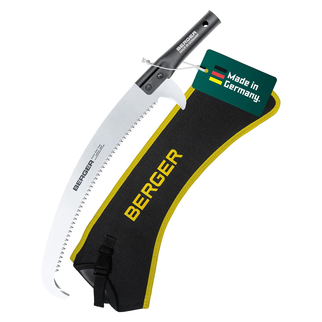 Berger ArboRapid Set 63952 Aufsatzsäge, Länge: 40 cm Sägenaufsatz für Teleskopstangen für Äste inkl.