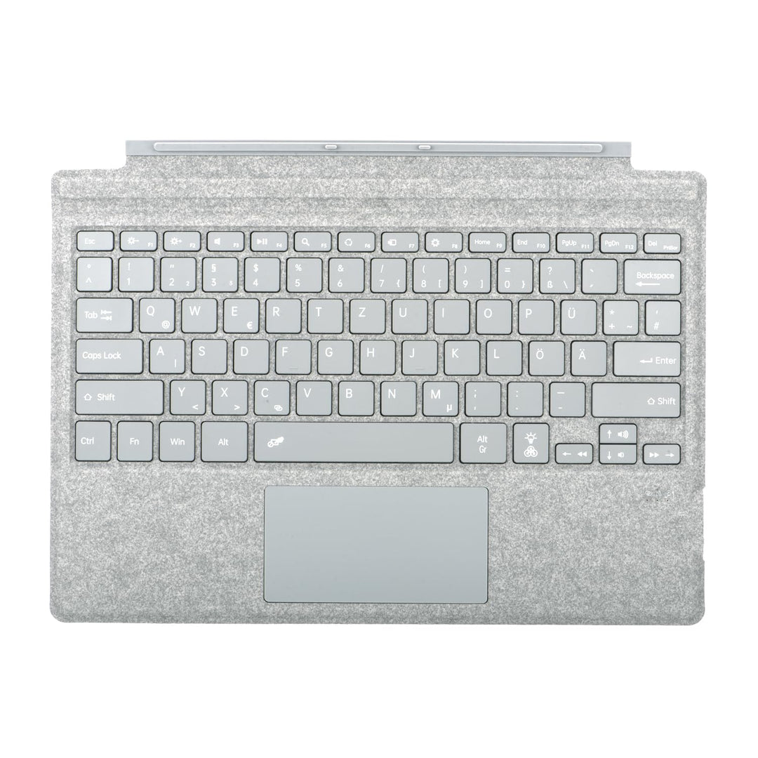 QWERTZ Deutsches Layout Tastatur für Microsoft Surface Pro 7+ Pro 7 Pro 6 Pro 5 Pro 4 Pro 3 (12.3 Zo