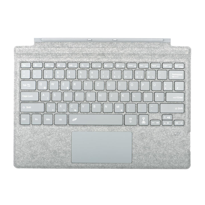 QWERTZ Deutsches Layout Tastatur für Microsoft Surface Pro 7+ Pro 7 Pro 6 Pro 5 Pro 4 Pro 3 (12.3 Zo