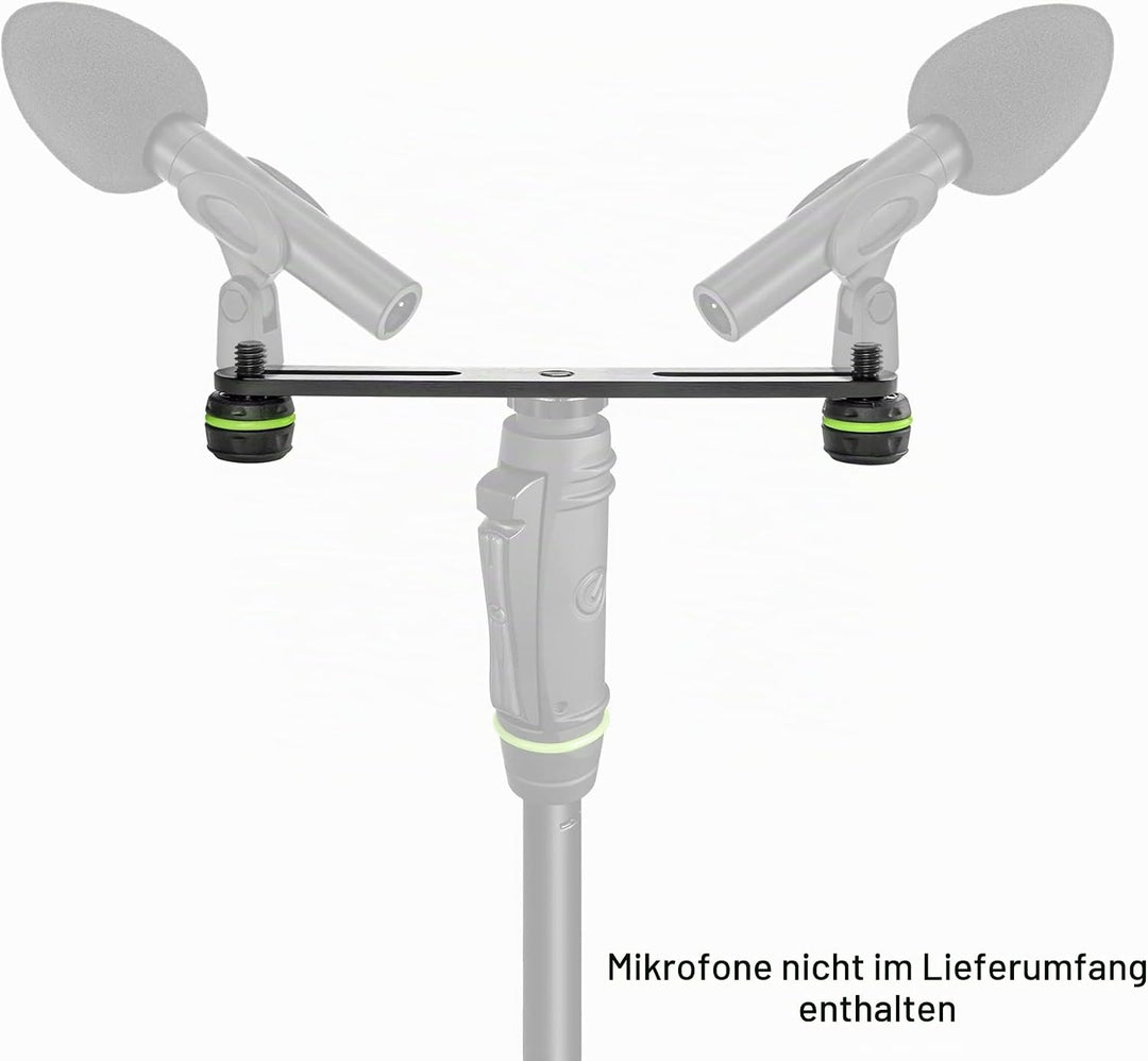 Gravity Stereoschiene MS STB 01 für 2 Mikrofone 60-170 mm, 60-170mm 60 - 170mm, 60 - 170mm