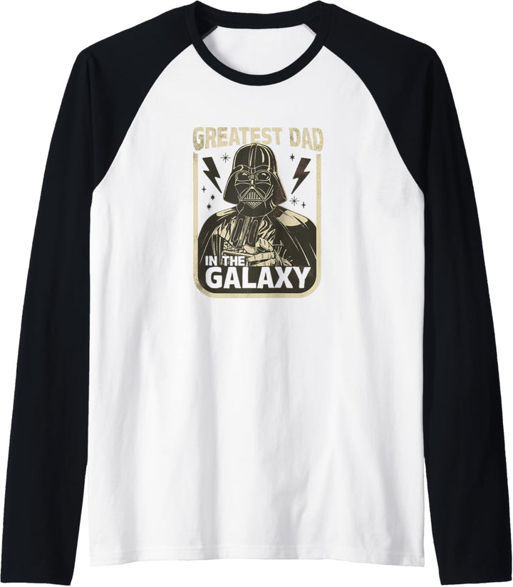 Star Wars Darth Vader Greatest Dad In The Galaxy Poster Raglan