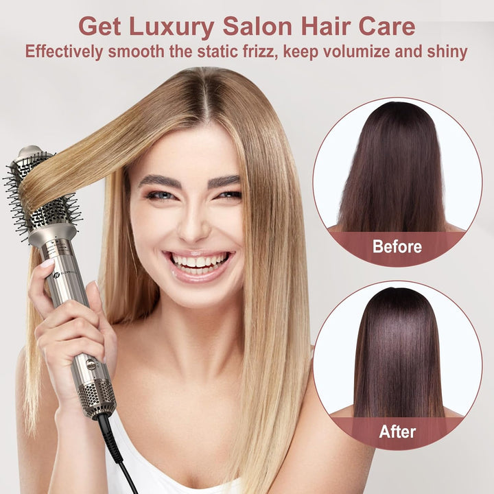 Slopehill Airstyler 5 IN 1, 110,000 RPM High-Speed Ionic Haartrockner für Schnelltrocknend, Multi-Ha