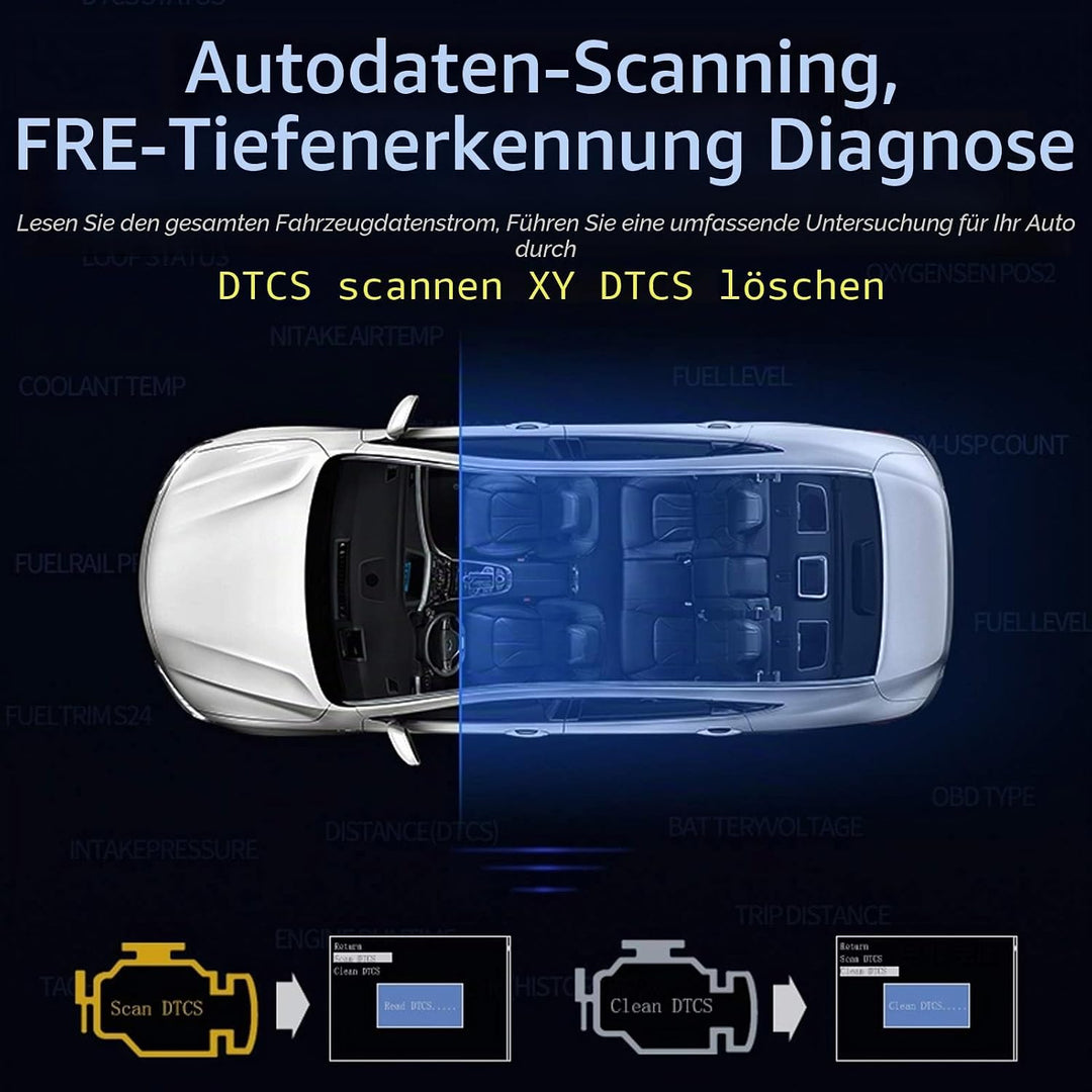Head up Display, Fydun Auto-OBD2 + Navigationssystem HUD Head-up-Display Digitaler Autogeschwindigke