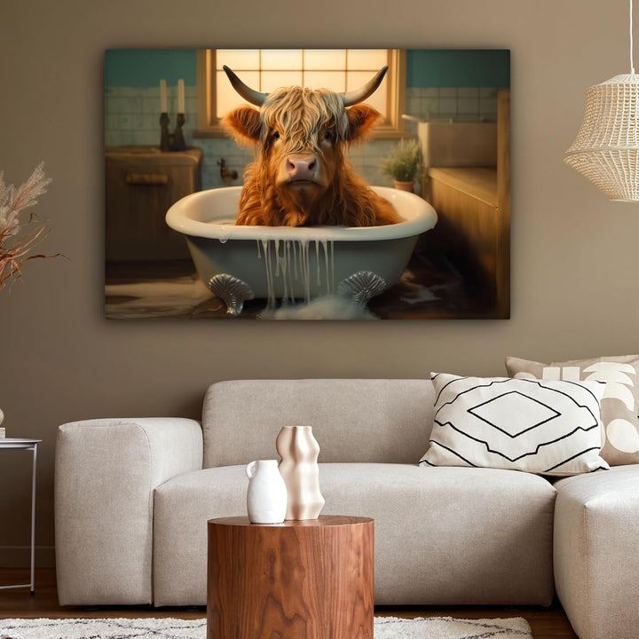 MuchoWow© Leinwandbild Gross 120x80 cm XXL Dekoration Wohnzimmer Bilder Aufhängen Wall Decoration Li