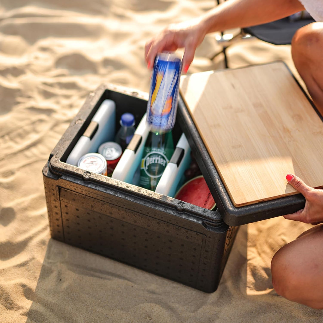 BOXIO - COOL: Kühlbox für Camping ohne Strom - Perfekte Kühltruhe mit unterschiedlichen Temperaturzo