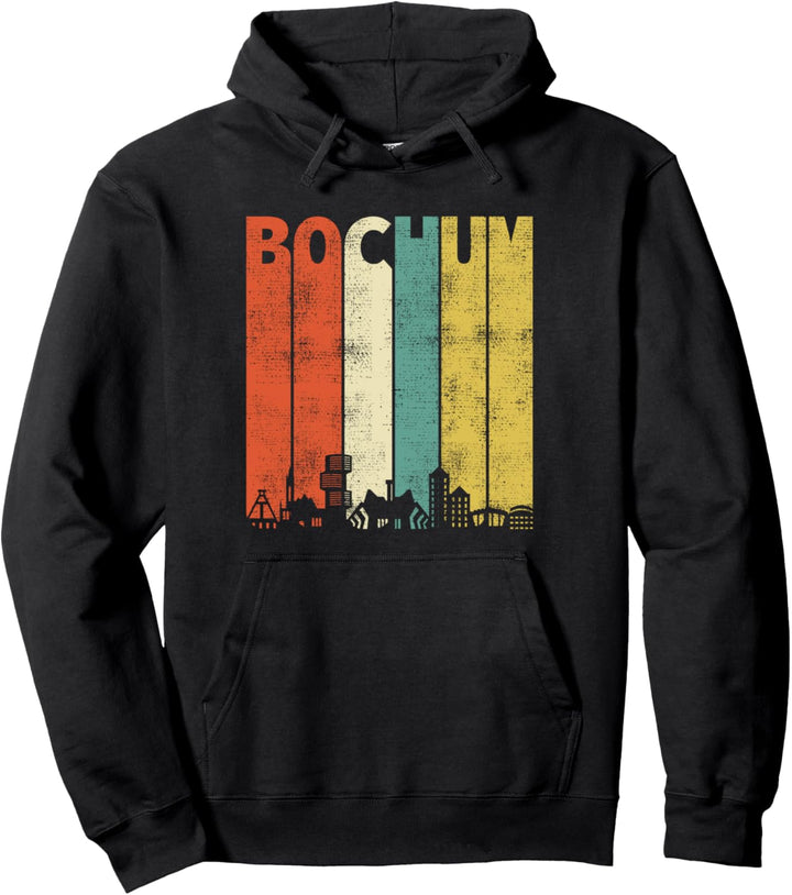 Retro Bochum Einwohner Stadt Bochumer Geschenk Pullover Hoodie