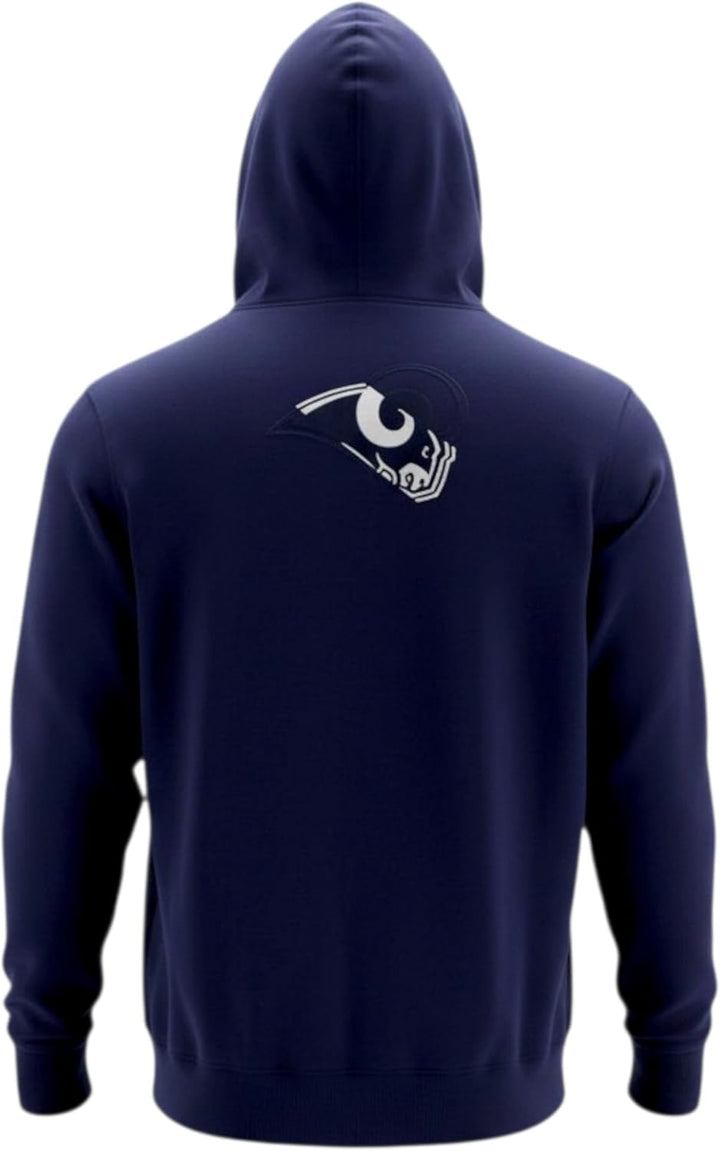 Fanatics NFL Los Angeles Rams Herren Kapuzenjacke Hoodie blau 2027MNAV1OSLAR, S