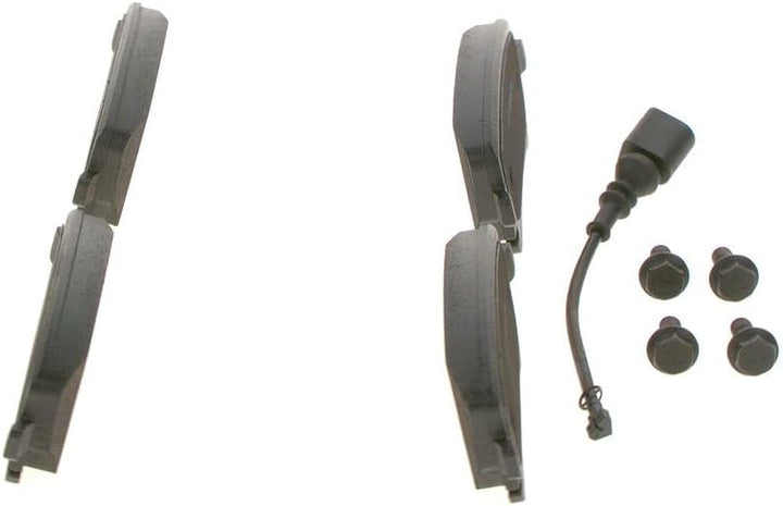 Bosch BP1018 Bremsbeläge - Hinterachse - ECE-R90 Zertifizierung - vier Bremsbeläge pro Set