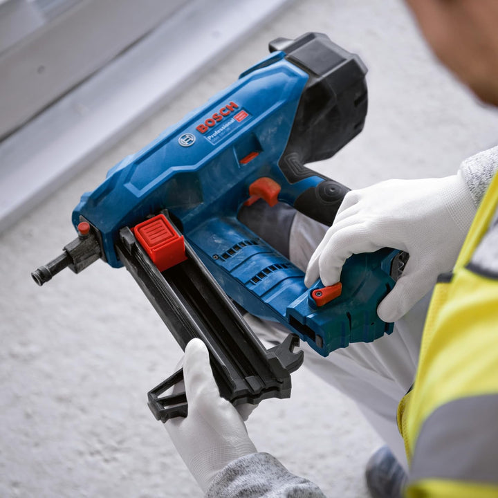 Bosch Professional BITURBO GNB 18V-38 Akku-Betonagler (Nageldurchmesser 2,7-3,0 mm, maximale Nagellä