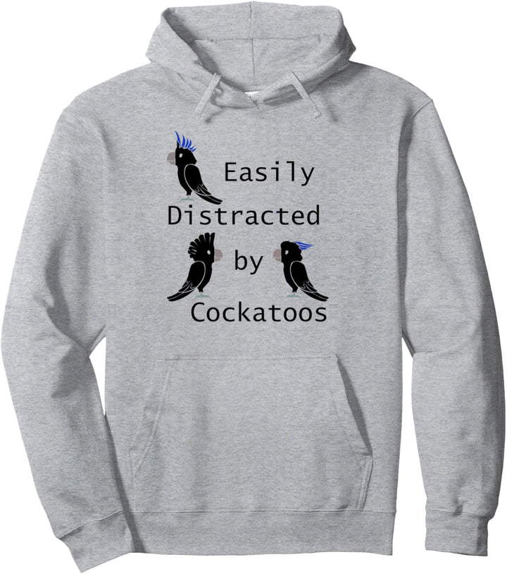 Abgelenkt von Kakadus Lustiger Nymphensittich Sittich Pullover Hoodie