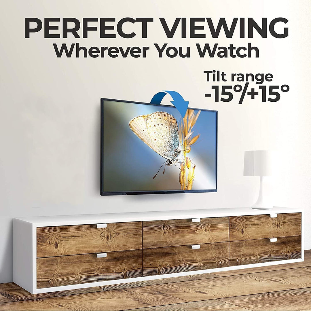 Techly ICA-LCD-201WH Wandhalterung f. LCD TV LED 33.02 cm (13 Zoll) - 76.2 cm (30 Zoll) FullMotion W