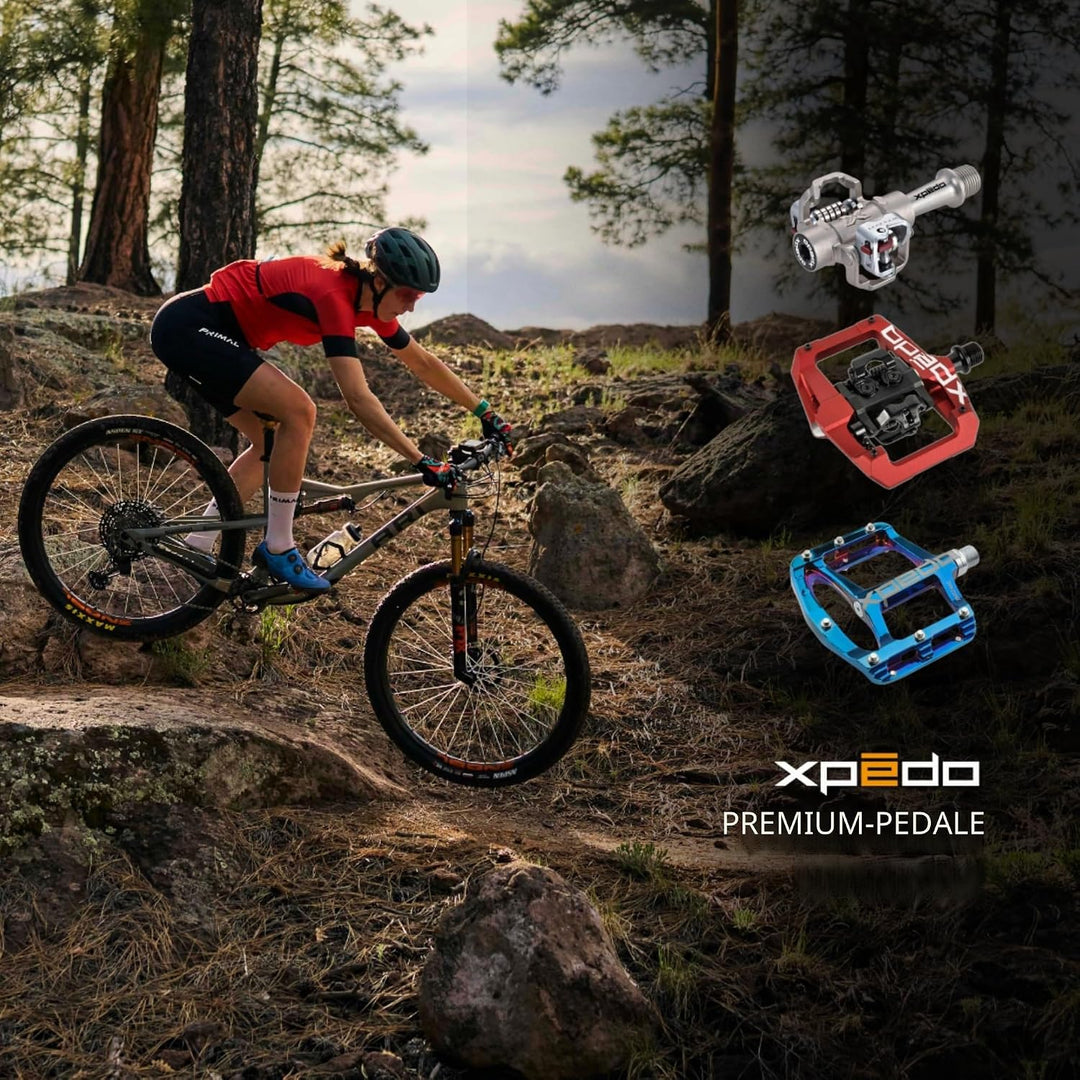 Xpedo Unisex – Erwachsene Spry Pedal Einheitsgrösse Schwarz, Einheitsgrösse Schwarz