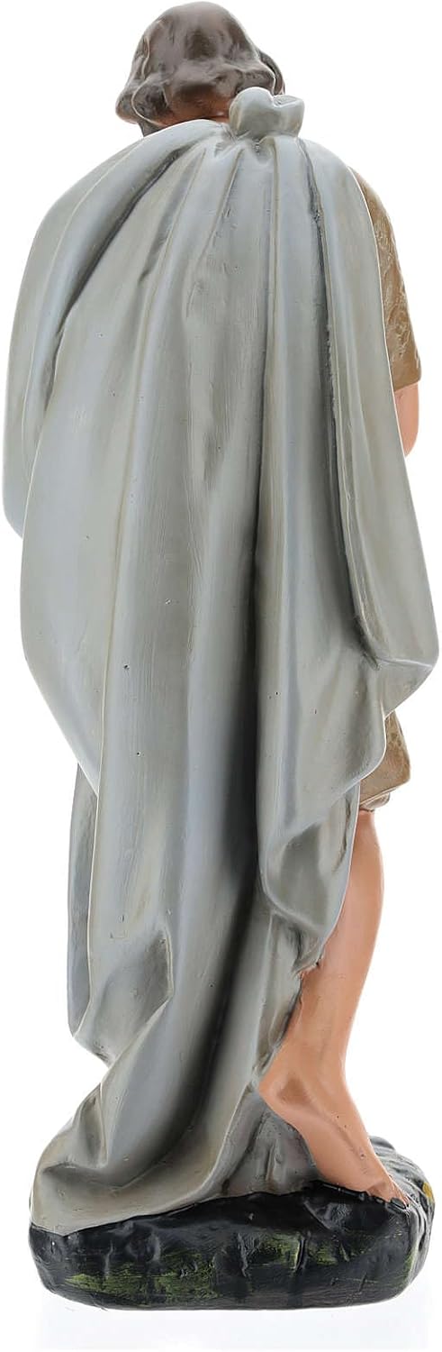 Holyart Hirte mit Schaf Krippen handbemalt von Arte Barsanti, 40 cm