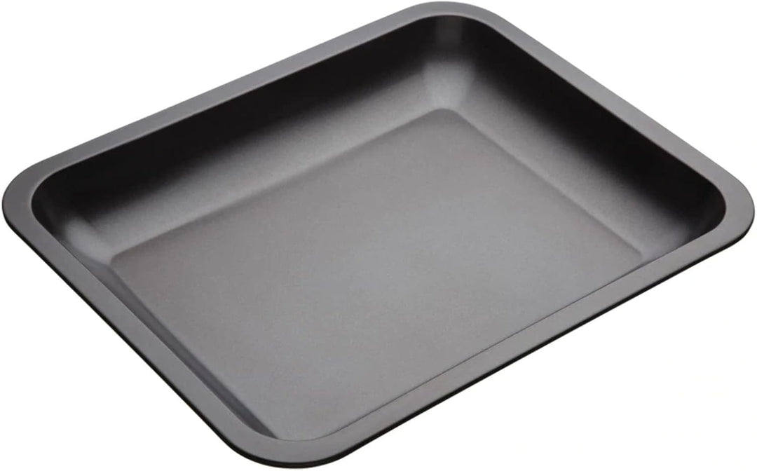 MasterClass Bräter mit PTFE-, PFOA- und BPA-freiem Antihaftbeschichtung, robuste, 1 mm dicke, abgesc