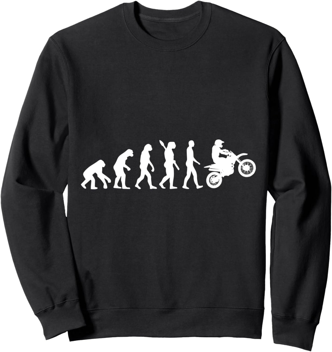 Dirt Bike Motorrad Motocross Evolution Enduro Sweatshirt
