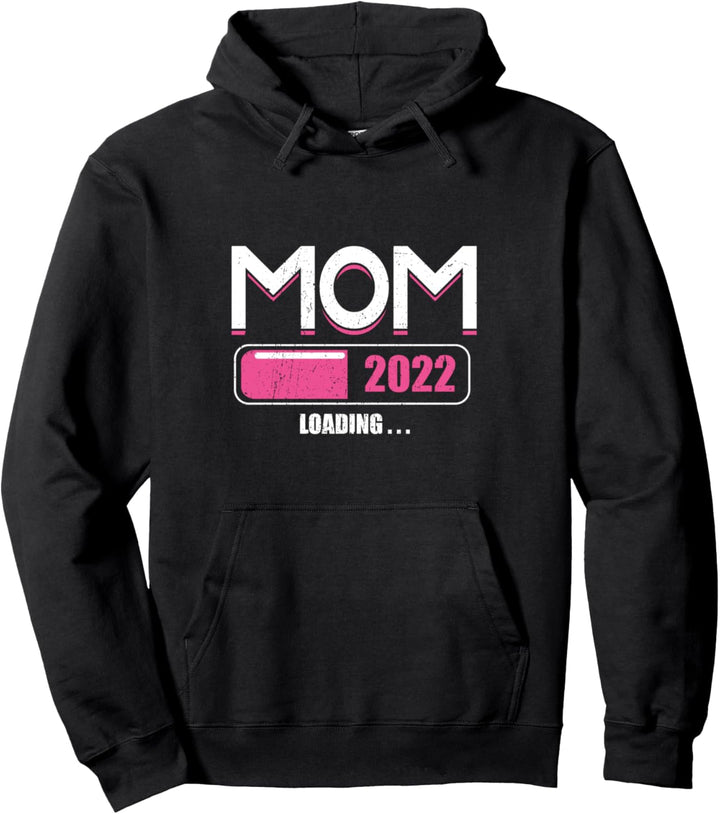 Mama Werden 2022 Loading Eltern Geschenk Mutter Werden Pullover Hoodie