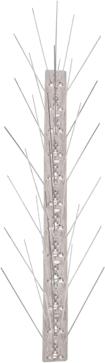 Tidyard 40x Vogelabwehr Taubenspikes Taubenschutz Spikes Set Vogelspikes Taubenabwehr Vogelschreck T
