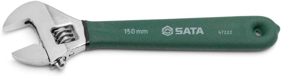 SATA ST47226SC Rollgabelschlüssel, Einmaulschlüssel, Englender, Schraubenschlüssel verstellbar 15"/3