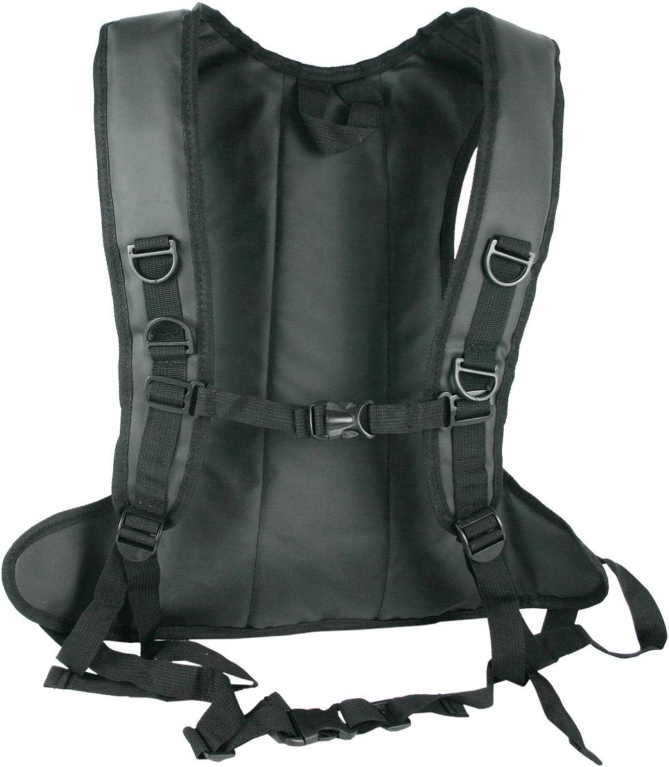 BAG STREET - wasserdichter Rucksack für Motorrad, Biker, Fahrrad, Sport, Outdoor - Schwarz