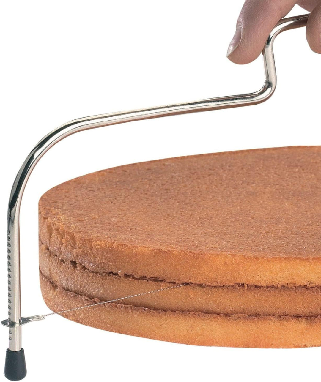 Westmark 1 Tortenbodenteiler, Länge: 32 cm + 1 Streichpalette, gerade, Länge: 30 cm, Rostfreier Edel