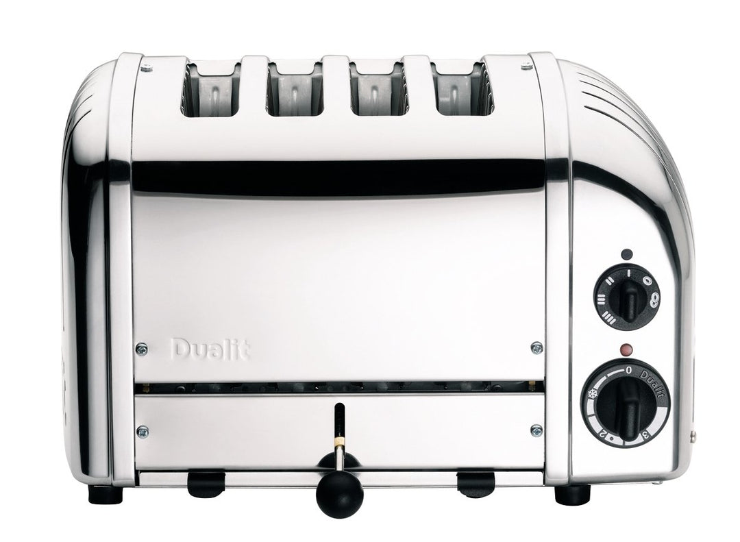 Dualit Classic Range 4 Slot New Gen poliert Silber, Silber