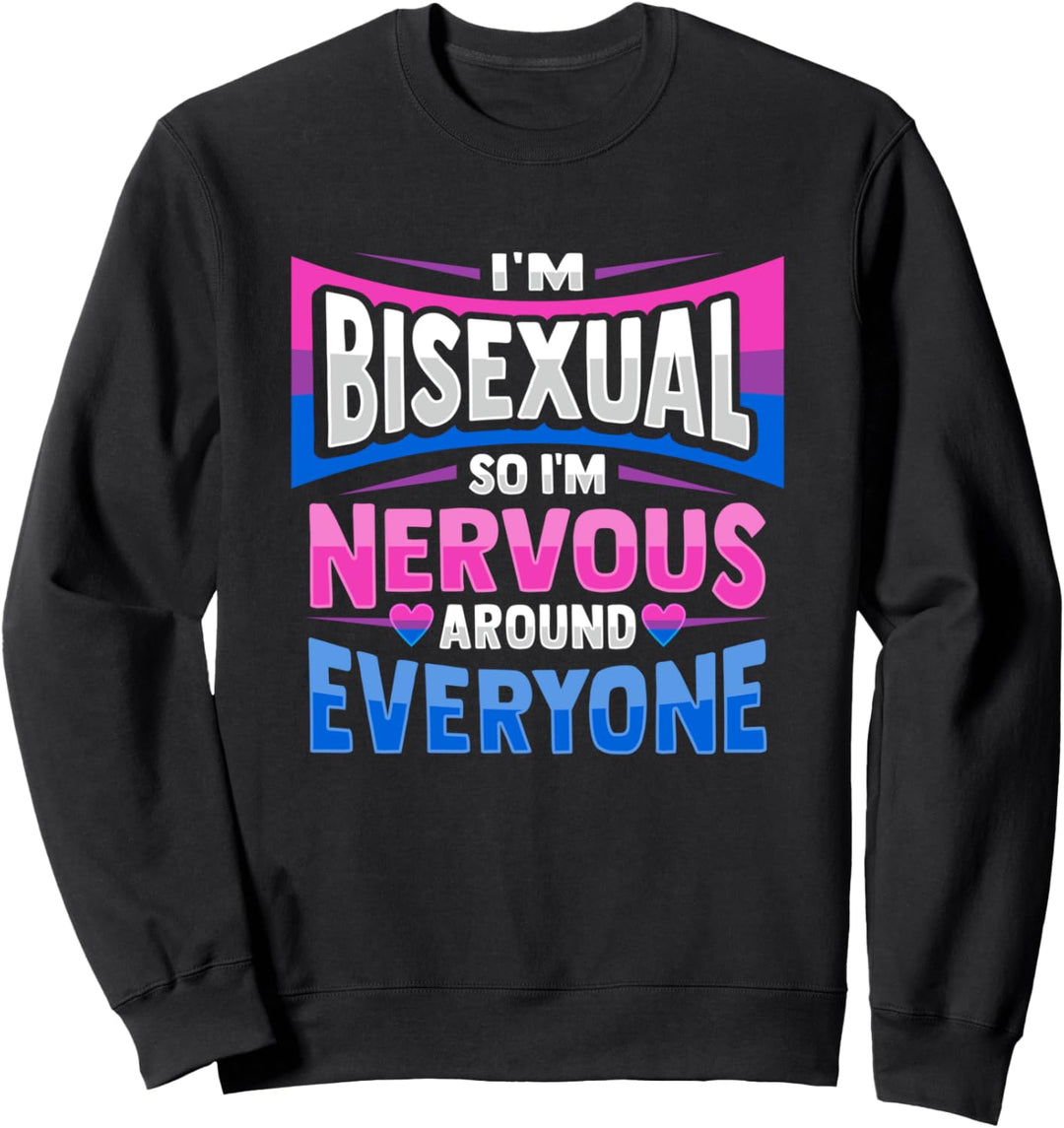 LGBT Queer Design für einen Bisexuellen Sweatshirt