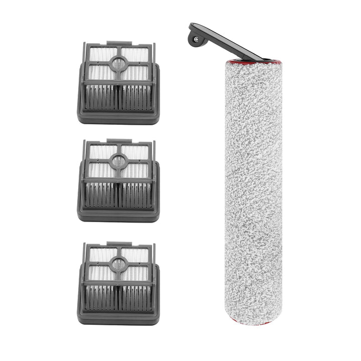 DingGreat 3 HEPA Filters + 1 Hauptbürste für Dreame H12 Pro Nass Trockensauger