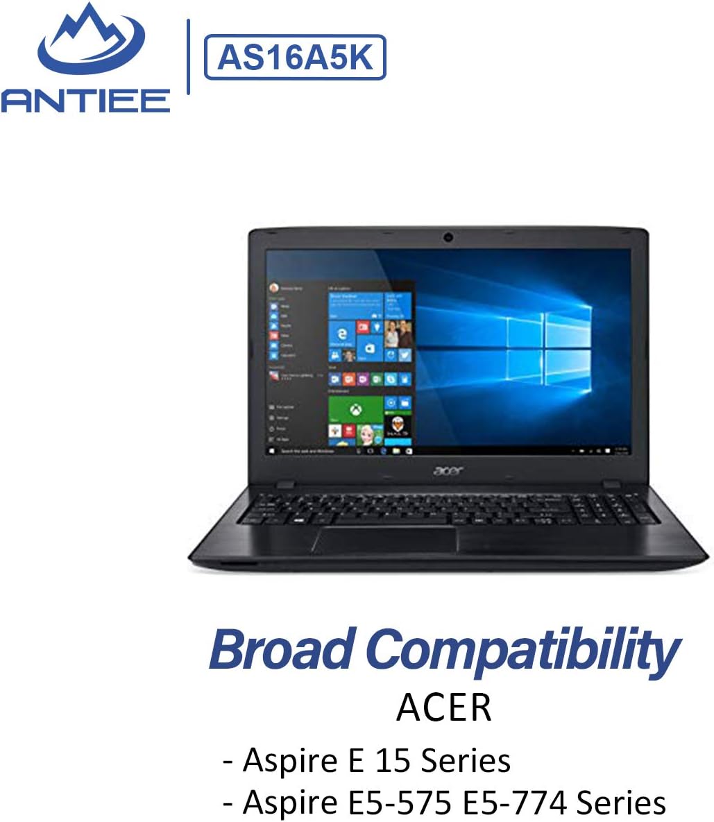 ANTIEE AS16A5K AS16A7K AS16A8K Laptop Akku für Acer Aspire E15 E5-475 E5-475G E5-523 E5-553 E5-575 E