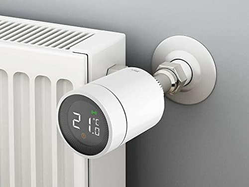 revolt Smart Thermostat: Smartes Heizkörperthermostat mit App, Sprachsteuerung & ZigBee-Gateway (Zig